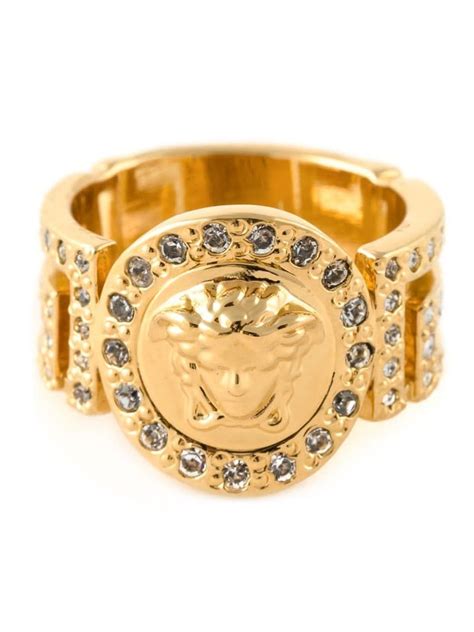 versace high jewellery ring|versace rings for women.